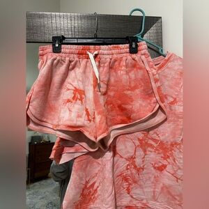 Karlie Tie-Dye Pink-Orange Women’s Lounge Set